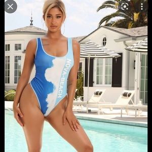 Fashion nova one piece printed swimsuit 🩱